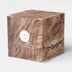 Ballotins Mariage rustique en bois