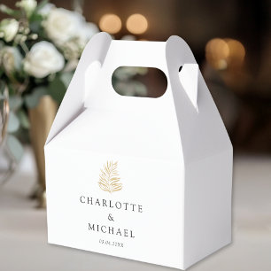 Ballotins Mariages de tendance Plante blanc