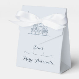 Ballotins Marie Antoinette Mariage Rococo Dusty Blue