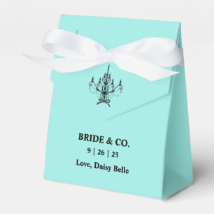 Ballotins Mariée & Co. Fête des mariées Turquoise