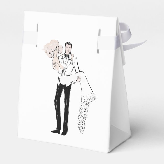 Ballotins Mariée et mariée de mode (Arrière)