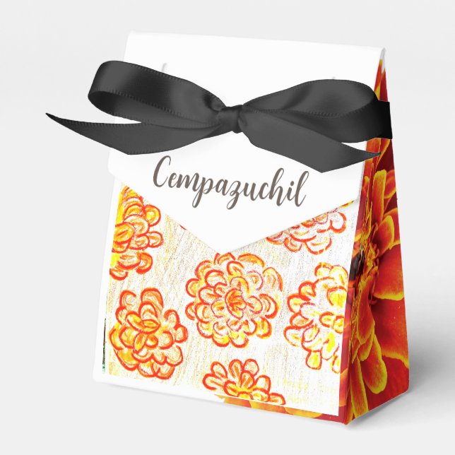Ballotins Marigolds Cempazuchil Ballotin (Verso)