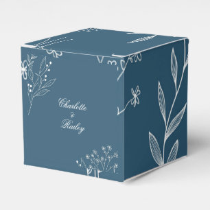 Ballotins Marine Corner Floral Boho Mariage