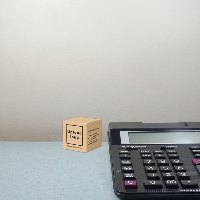 Ballotins Marque d'entreprise sur petit carton couleur Brown (Build brand name awareness. Your business brand on small size light brown classic favor box.)