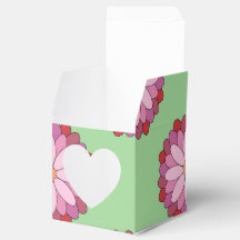 Médaillon asiatique rose pastel Floral