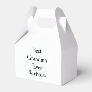 Ballotins Meilleure grand-mère jamais nom date simple fête d
