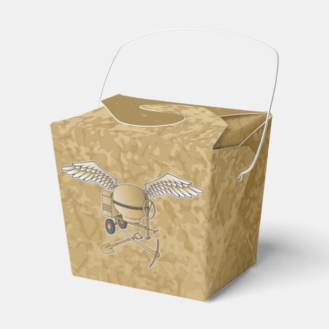 Ballotins Mélangeur en béton beige (Verso)