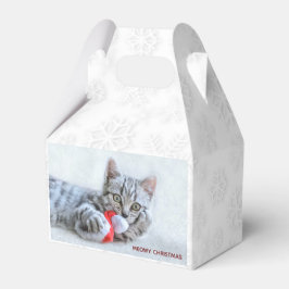 Ballotins Meowy Christmas Cute Grey Tabby Cat
