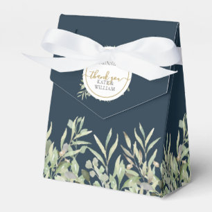Ballotins Mer Bleue Profonde Végétation Feuille Mariage d'hi