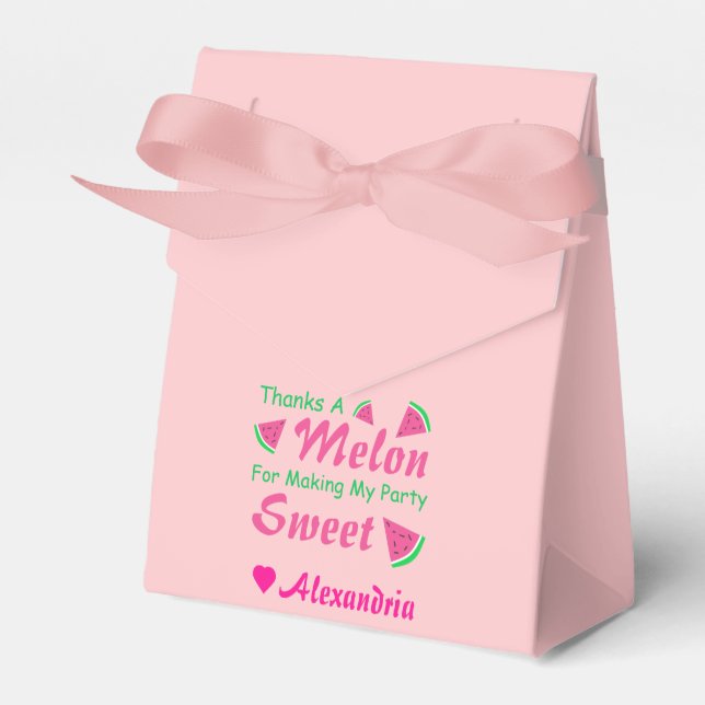 Ballotins Merci A Melon Watermelon (Verso)