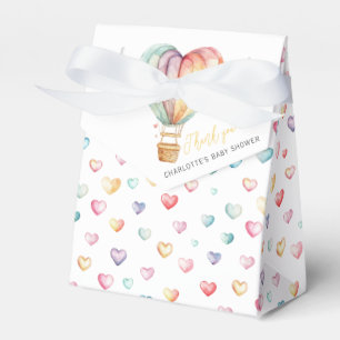 Ballotins Merci Baby shower de coeur Ballotin
