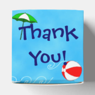 Ballotins Merci Beach Ball Pool Parapluie Party Favoriser Bo