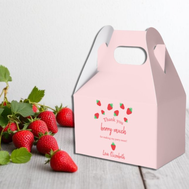 Ballotins Merci Berry Beaucoup de Merci d'anniversaire (Créateur téléchargé)