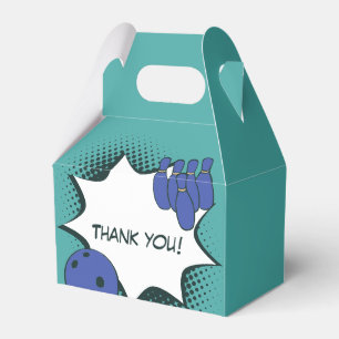 Ballotins Merci! Blue-Green Bowling fête d'anniversaire