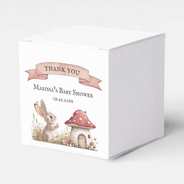 Ballotins Merci Bunny Baby shower Ballotin (Verso)