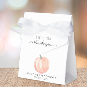 Ballotins Merci citrouille Baby shower