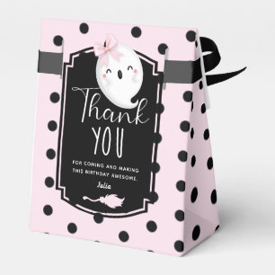 Ballotins Merci d'anniversaire de la fille d'Halloween