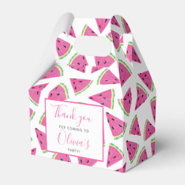 Ballotins Merci d'anniversaire de Pink Watermelon