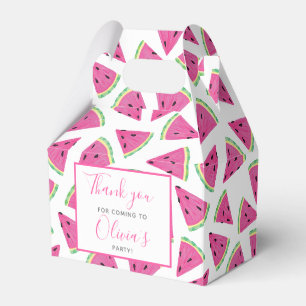 Ballotins Merci d'anniversaire de Pink Watermelon