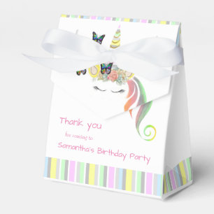 Ballotins Merci d'anniversaire personnalisé pour la fille U
