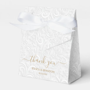 Ballotins Merci de calligraphie or chic