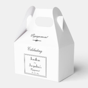 Ballotins Merci de la partie d'engagement Elegant Chic