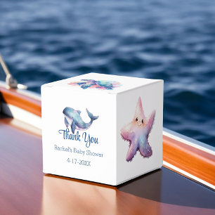 Ballotins Merci du Baby shower des amis aquatiques