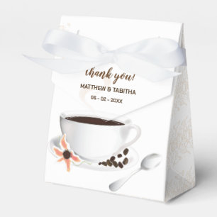 Ballotins Merci Mariage de la coupe de café de fèves de café