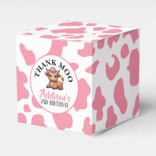 Ballotins Merci Moo Baby Cow Imprimer