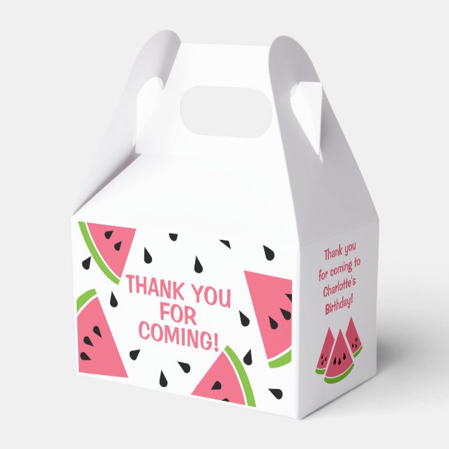Ballotins Merci Pink Watermelon Pour Venir (Verso)