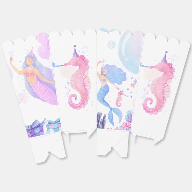 Ballotins Mermaid Birthday (Déplié)