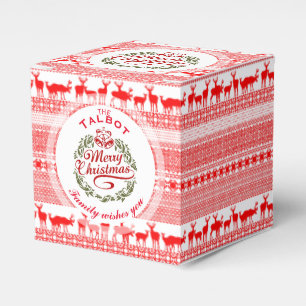 Ballotins MERRY CHRISTMAS Ballotin traditionnel et personnal
