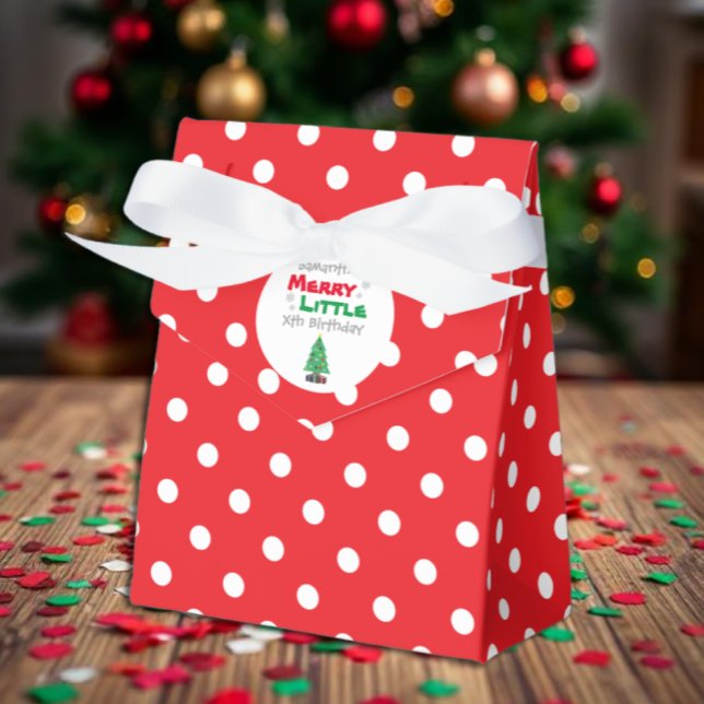 Ballotins Merry Little Birthday (Créateur téléchargé)