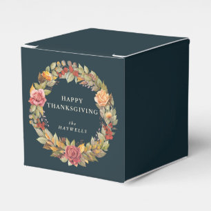Ballotins Message personnalisé Flore Wreath Thanksgiving