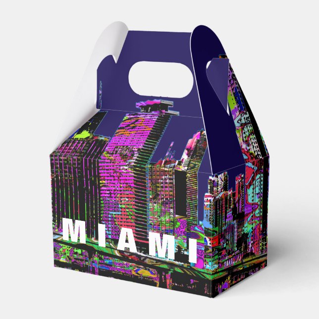 Ballotins Miami, Floride en graffiti (Verso)