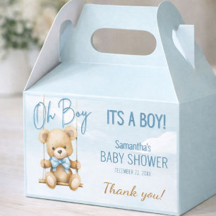 Ballotins Mignon Oh Garçon C'est Un Ours Garçon Merci Baby S