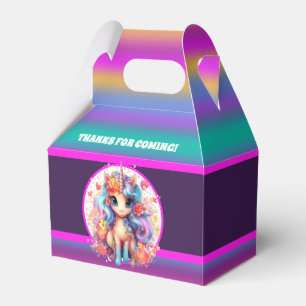 Ballotins mignonne filles Joyeux Anniversaire licorne
