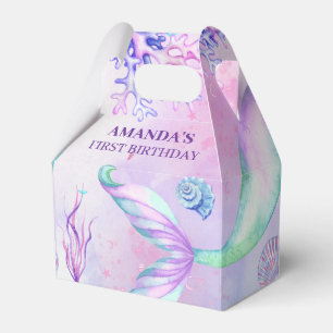Ballotins Mignonne sirène rose 1er anniversaire