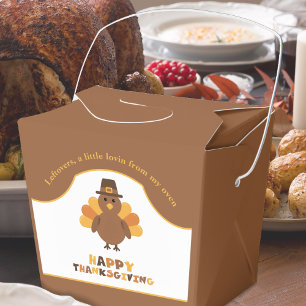 Ballotins Mignonne Thanksgiving Turquie Brown Leftoto Sortir