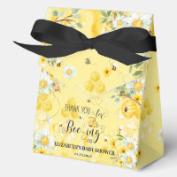 Mignonnes abeilles miel floral bébé douche nuptial