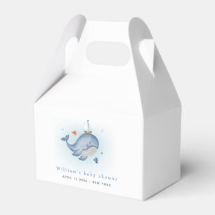 Ballotins Minimal Sous Le Baby shower See Whale Nautica