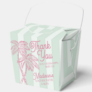 Ballotins Mint Palm Spring Pastel Beach Bachelorte Party
