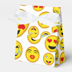 Ballotins Mixte émoji motif fête de faveur boîte