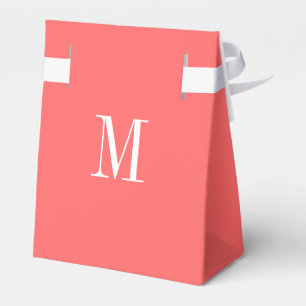 Ballotins modèle de monogramme corallien