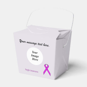 Ballotins Modèle de ruban standard violet par Kenneth Yoncic