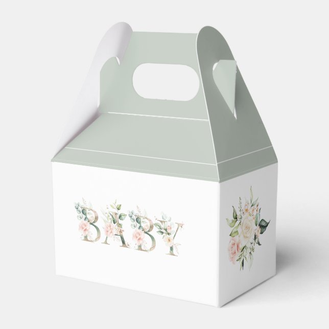 Ballotins MODÈLES. Ballotin baby shower (Verso)