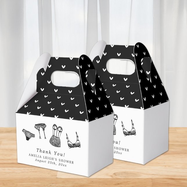 Ballotins Moderne lingerie de mariage écriture pinceau Showe (Créateur téléchargé)