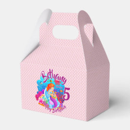 Ballotins Modifier le nom d'âge Mermaid Anniversaire Fête Pe