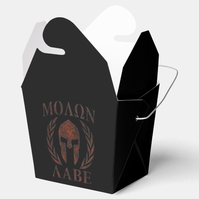 Ballotins Molon Labe Spartan Warrier Laurels en fer Masque (Ouvert)