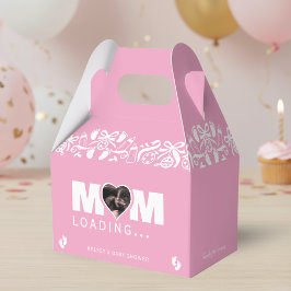 Ballotins Mom Loading Photo Ultrasound Pink Baby Shower